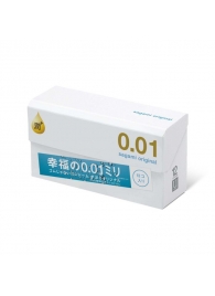 Увлажнённые презервативы Sagami Original 0.01 Extra Lub - 12 шт. - Sagami - купить с доставкой в Астрахани