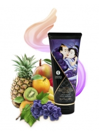Массажный крем для тела с ароматом экзотических фруктов Exotic fruits - 200 мл. - Shunga - купить с доставкой в Астрахани