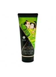 Массажный крем для тела с ароматом груши и зелёного чая Pear   Exotic Green Tea - 200 мл. - Shunga - купить с доставкой в Астрахани