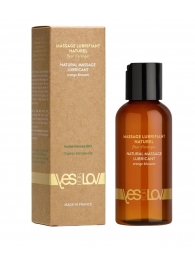 Натуральная массажная смазка Natural Lubricant Orange Blossom - 100 мл. - YESforLOV - купить с доставкой в Астрахани