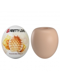 Бежевый мастурбатор-яйцо Pleasure Egg II - Baile - в Астрахани купить с доставкой