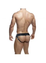 Телесный фаллопротез на черных эластичных ремнях 7 Inch Hollow Strap On - 17 см. - Blush Novelties - купить с доставкой в Астрахани