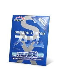 Презерватив Sagami Xtreme FEEL FIT 3D - 1 шт. - Sagami - купить с доставкой в Астрахани