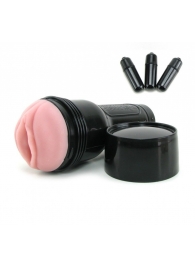 Мастурбатор-вагина Fleshlight - Vibro Pink Lady Touch с вибрацией - Fleshlight - в Астрахани купить с доставкой