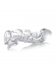Прозрачная насадка для увеличения члена 2 Inch Clear Extender Sleeve - XR Brands - в Астрахани купить с доставкой
