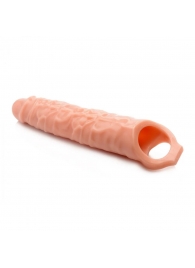 Телесная насадка-удлинитель 3 Inch Extender Sleeve - 27,3 см. - XR Brands - в Астрахани купить с доставкой