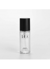 Съедобное cогревающее массажное масло Slow Sex - 50 мл. - Bijoux Indiscrets - купить с доставкой в Астрахани