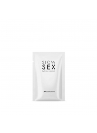 Полоски для орального секса Slow Sex Oral Sex Strips - 7 шт. - Bijoux Indiscrets - купить с доставкой в Астрахани