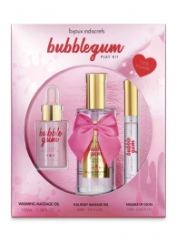 Набор средств для массажа и ласк Bubblegum Play Kit - Bijoux Indiscrets - купить с доставкой в Астрахани
