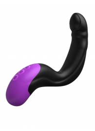 Черно-фиолетовый вибромассажёр простаты Hyper-Pulse P-Spot Massager - Pipedream - в Астрахани купить с доставкой