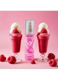 Съедобное массажное масло Kiss Land Raspberry Sorbet - 75 мл. - THE LUFF - купить с доставкой в Астрахани
