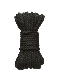 Черная верёвка для связывания и фиксации Bind Tie - 9,14 м. - Doc Johnson - купить с доставкой в Астрахани