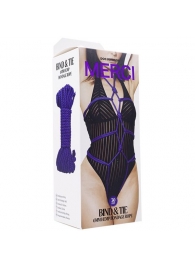 Фиолетовая верёвка для связывания и фиксации Bind Tie - 9,14 м. - Doc Johnson - купить с доставкой в Астрахани