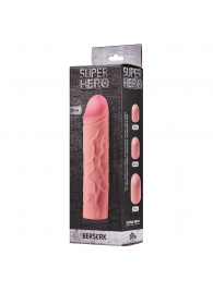 Фаллоудлинитель SUPER HERO Bersek - 19,5 см. - Lola Games - в Астрахани купить с доставкой