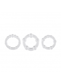 Набор из 3 эрекционных колец Erection Rings Set - Selopa - в Астрахани купить с доставкой