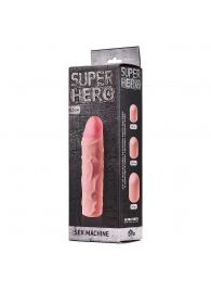 Фаллоудлинитель SUPER HERO Sex Machine - 15,5 см. - Lola Games - в Астрахани купить с доставкой