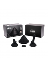 Конусный вибромассажер Cowgirl Cone с 2 насадками - CowGirl - купить с доставкой в Астрахани