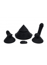 Конусный вибромассажер Cowgirl Cone с 2 насадками - CowGirl - купить с доставкой в Астрахани