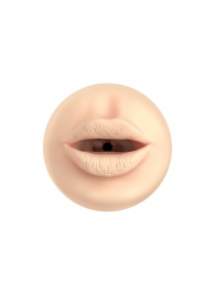 Телесный мастурбатор-ротик Feel Stroker Mouth - Kiiroo - в Астрахани купить с доставкой
