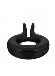 Черное эрекционное кольцо Marry Me Rechargeable Vibrating Cockring - Adrien Lastic - в Астрахани купить с доставкой