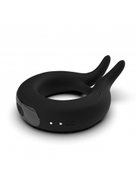 Черное эрекционное кольцо Marry Me Rechargeable Vibrating Cockring - Adrien Lastic - в Астрахани купить с доставкой