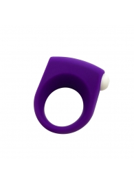 Фиолетовое эрекционное кольцо Puggle Vibrating Ring with Bullet - Adrien Lastic - в Астрахани купить с доставкой