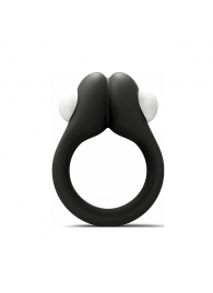 Черное эрекционное кольцо Zippy Vibrating Ring With Bullet - Adrien Lastic - в Астрахани купить с доставкой