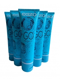 Набор из 5 пролонгирующих лубрикантов на водной основе Egzo Go (по 100 мл.) - EGZO - купить с доставкой в Астрахани