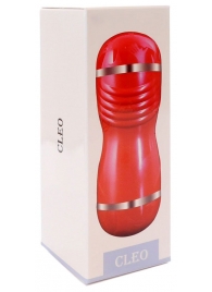 Двусторонний мастурбатор в колбе Cleo - вагина и ротик - Boys of Toys - в Астрахани купить с доставкой