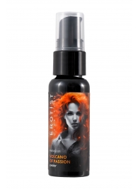 Гель с эффектом вибрации Volcano Of Passion со вкусом вишни - 25 мл. - Erotist Lubricants - купить с доставкой в Астрахани