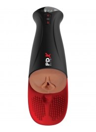 Мастурбатор-вагина в колбе с вибрацией Fuck-O-Matic Pro XL - Pipedream - в Астрахани купить с доставкой