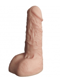 Телесный фаллоудлинитель с мошонкой Cock Next - 17 см. - LOVETOY (А-Полимер) - в Астрахани купить с доставкой