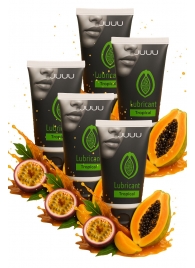 Набор из 5 съедобных лубрикантов JUJU со вкусом тропических фруктов - JuJu - купить с доставкой в Астрахани