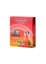 Стимулирующая насадка Sitabella Extender  Клубника - Sitabella - купить с доставкой в Астрахани