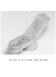 Белый мастурбатор FLIP 0 (ZERO) - Tenga - в Астрахани купить с доставкой