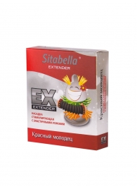 Стимулирующая насадка Sitabella Extender  Красный молодец - Sitabella - купить с доставкой в Астрахани