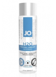 Охлаждающий лубрикант на водной основе JO Personal Lubricant H2O COOLING - 120 мл. - System JO - купить с доставкой в Астрахани