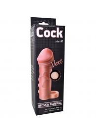 Фаллоудлинитель с кольцом COCK size M - 15 см. - LOVETOY (А-Полимер) - в Астрахани купить с доставкой