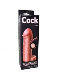 Фаллоудлинитель с кольцом COCK size L - 16,5 см. - LOVETOY (А-Полимер) - в Астрахани купить с доставкой