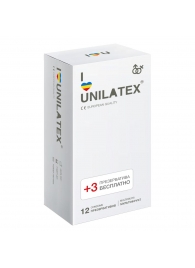 Разноцветные ароматизированные презервативы Unilatex Multifruit  - 12 шт. + 3 шт. в подарок - Unilatex - купить с доставкой в Астрахани