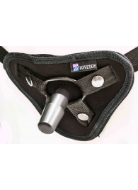 Вибрострапон с двумя насадками UniStrap - 18 и 18 см. - LOVETOY (А-Полимер) - купить с доставкой в Астрахани