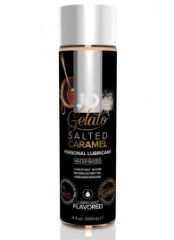 Лубрикант с ароматом солёной карамели JO GELATO SALTED CARAMEL - 120 мл. - System JO - купить с доставкой в Астрахани
