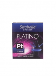 Стимулирующая насадка с усиками и шипиками Platino  Ураган - Sitabella - купить с доставкой в Астрахани