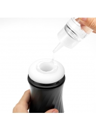 Мастурбатор с регулируемой плотностью обхвата Custom Strength CUP Twist Ripple - Tenga - в Астрахани купить с доставкой