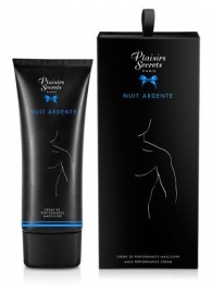 Возбуждающий крем для мужчин Nuit Ardente Creme Performante Plaisirs Secrets - 60 мл. - Plaisir Secret - купить с доставкой в Астрахани
