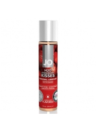 Смазка с ароматом клубники JO Flavored Strawberry Kiss - 30 мл. - System JO - купить с доставкой в Астрахани