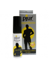 Пролонгирующий мужской спрей pjur SUPERHERO spray - 20 мл. - Pjur - купить с доставкой в Астрахани