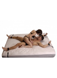 Бондаж для фиксации на кровати Frisky Bedroom Restraint Kit - XR Brands - купить с доставкой в Астрахани
