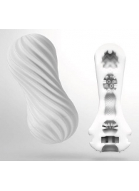 Мастурбатор FLEX Silky White с мягким рельефом - Tenga - в Астрахани купить с доставкой