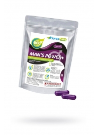 Капсулы для мужчин Man s Power+ с гранулированным семенем - 2 капсулы (0,35 гр.) - SuperCaps - купить с доставкой в Астрахани